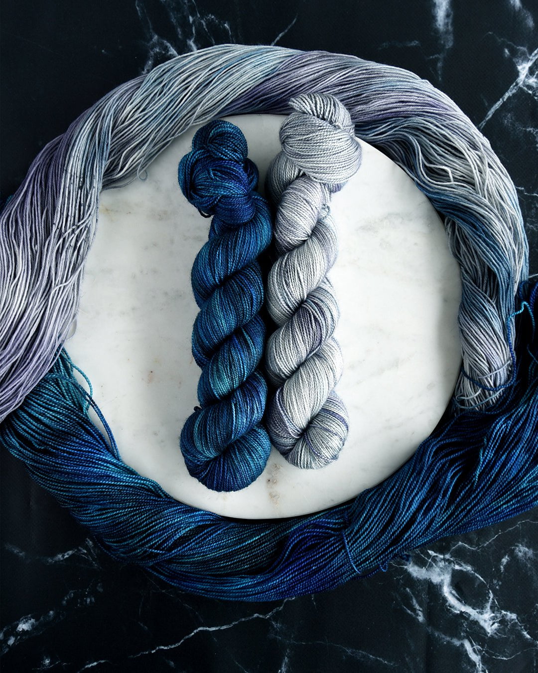 Destination Yarn fingering weight yarn Phases of the Moon Pair