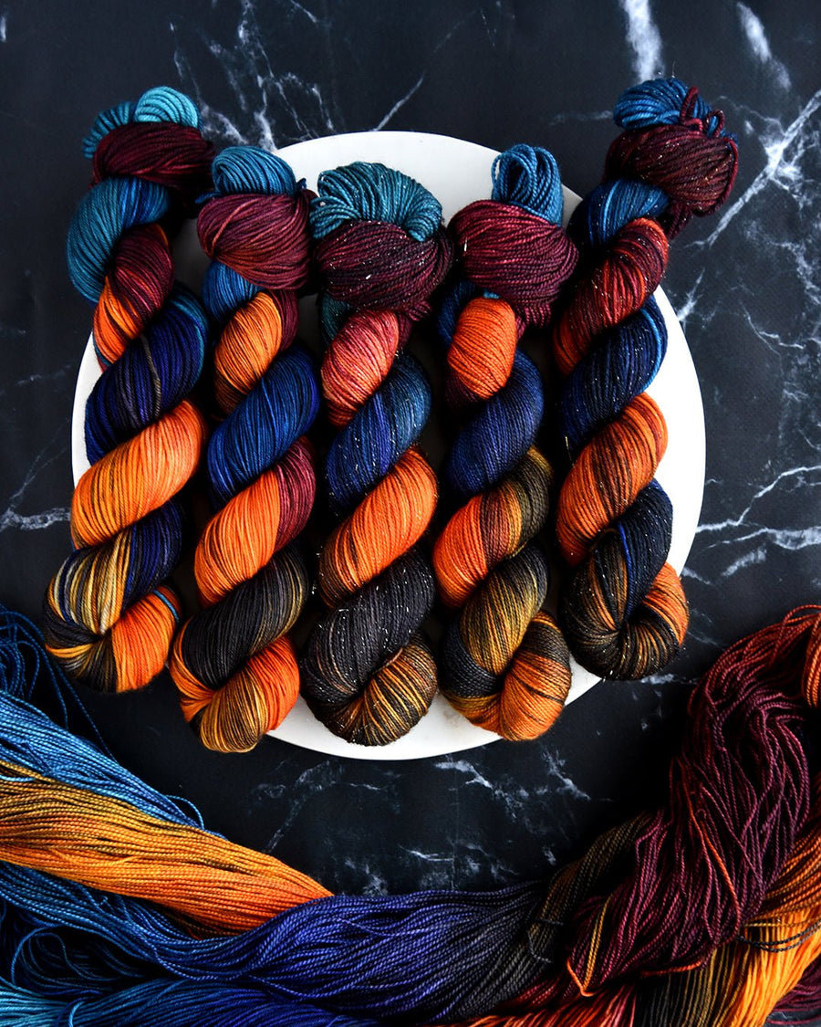 Destination Yarn fingering weight yarn Total Eclipse