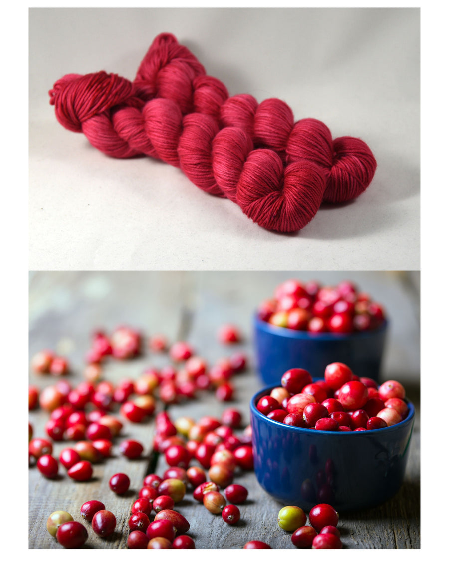 Destination Yarn Sport Weight Cranberry - Sport Weight