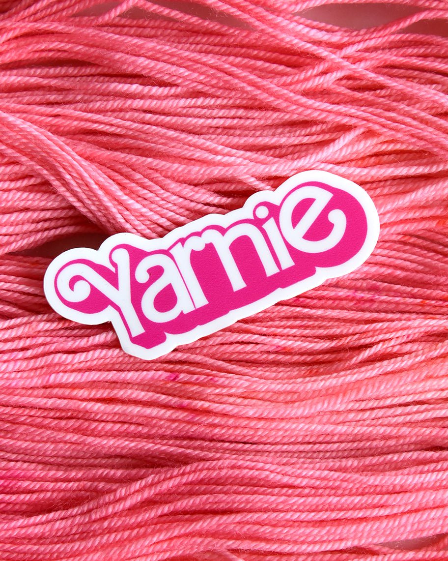 Destination Yarn Sticker Yarnie - Sticker