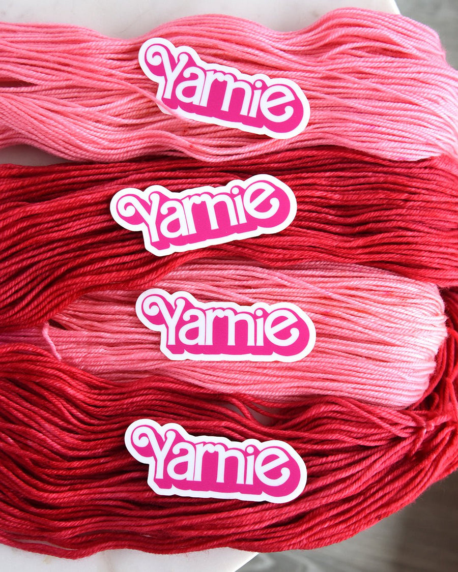 Destination Yarn Sticker Yarnie - Sticker