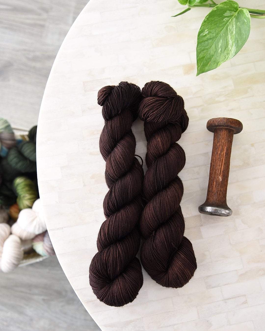 Destination Yarn DK Weight Yarn Espresso - DK Weight