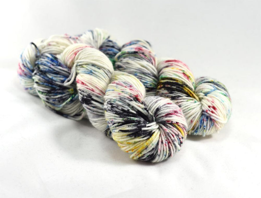 Destination Yarn DK Weight Yarn Five Rings Speckled - DK WEIGHT