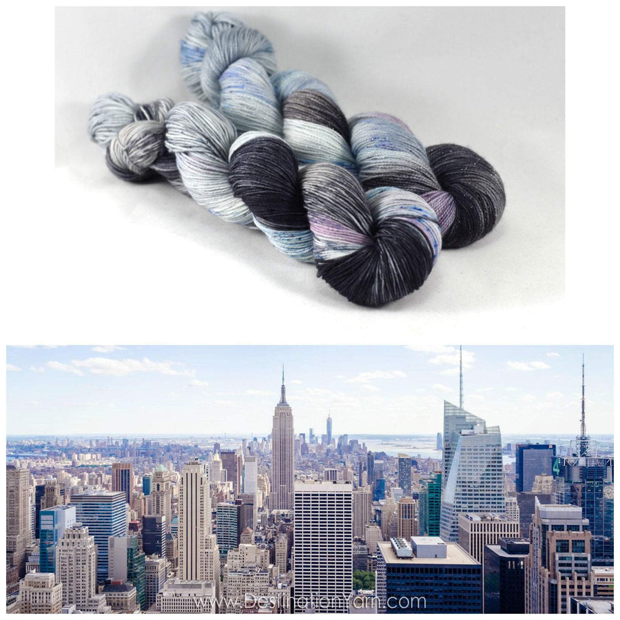 Destination Yarn DK Weight Yarn Manhattan Cityscape - DK Weight