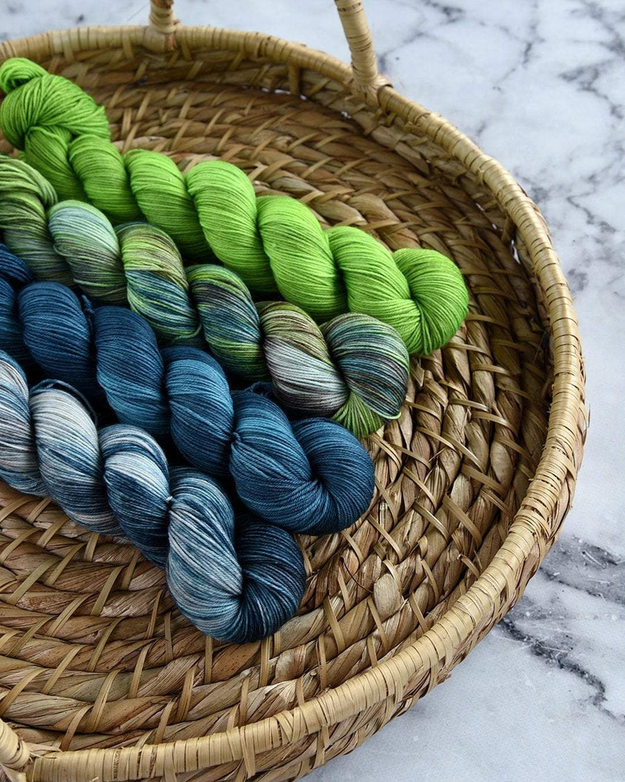 Destination Yarn fingering weight yarn Bamboo Grove Set