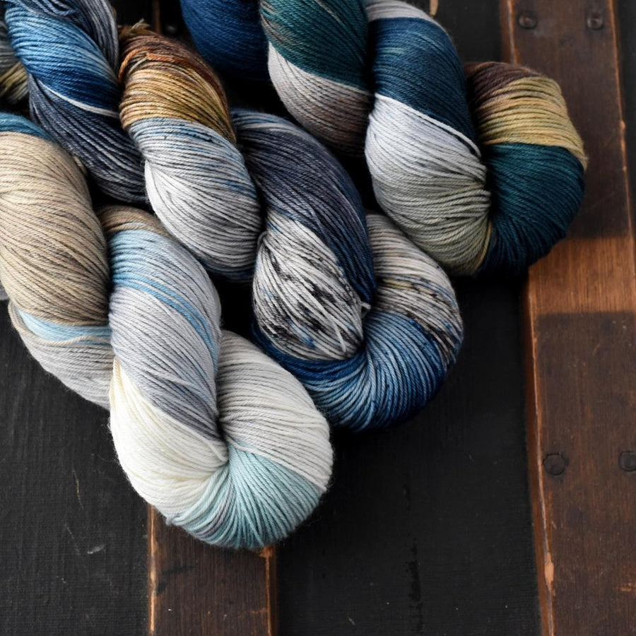 Destination Yarn fingering weight yarn GREAT LAKES FADE KIT PREORDER