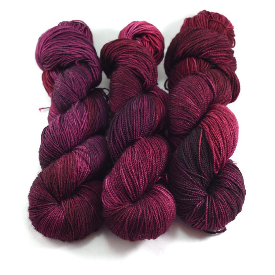 Destination Yarn fingering weight yarn NAPA RED