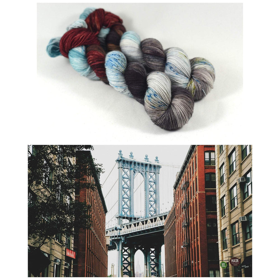 Destination Yarn fingering weight yarn Postcard (Fingering Weight) Brooklyn