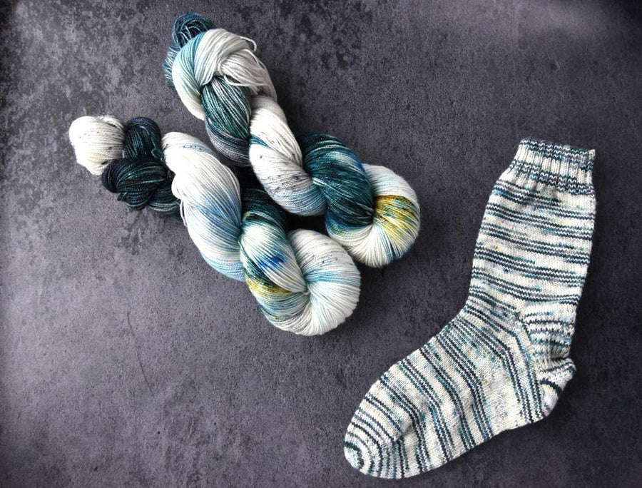 Destination Yarn fingering weight yarn Rockefeller Ice Rink - PREORDER