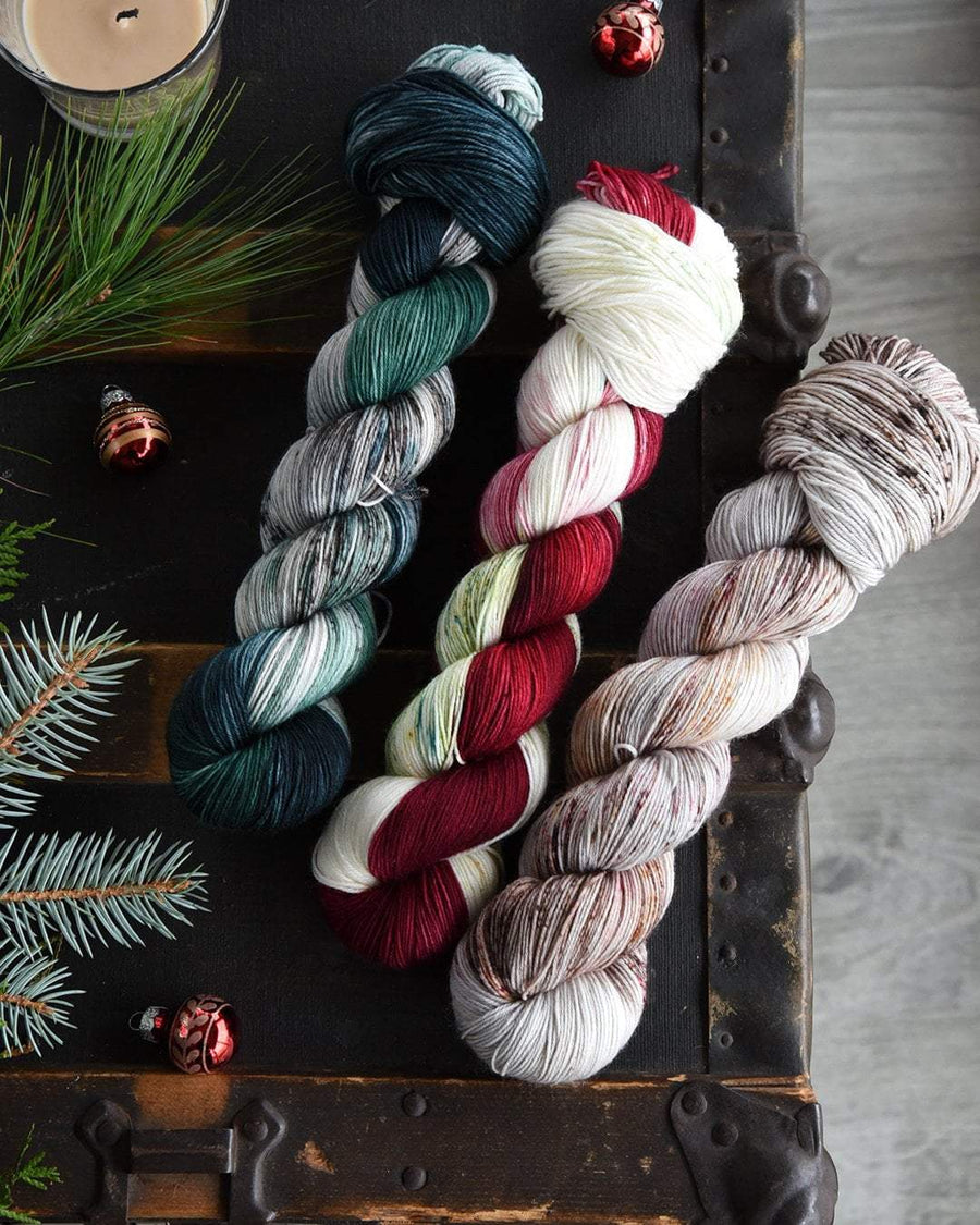 Destination Yarn fingering weight yarn Scandinavian Holiday 2020 Set