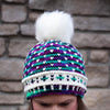 Destination Yarn Knitting Kit Arctic Sky Hat and Mitts Kit - Northern Lights