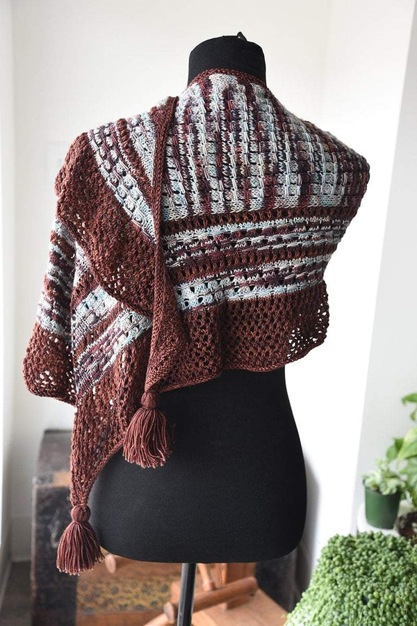 Orchard Village Shawl Kit Destination Yarn