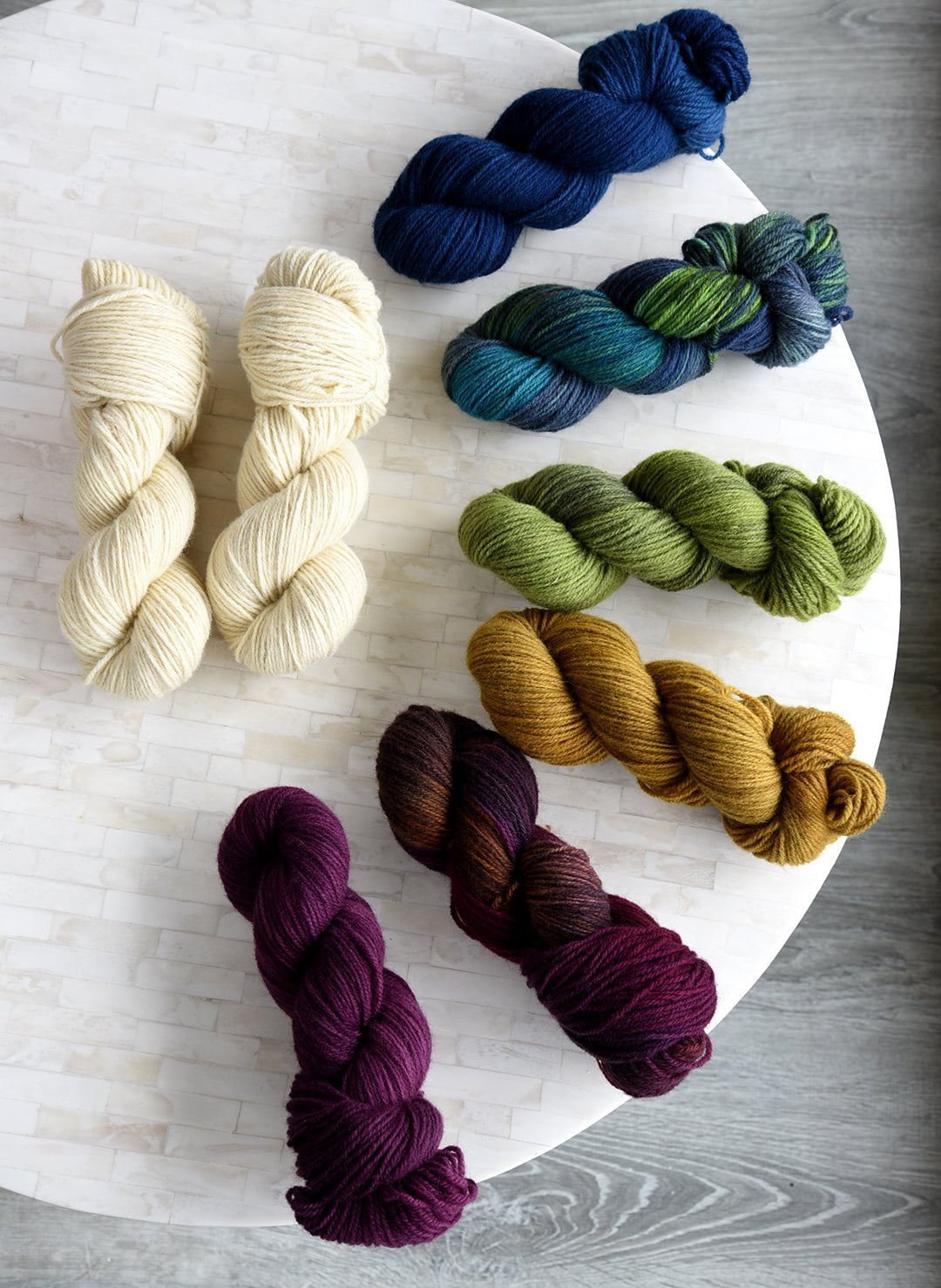 Destination Yarn DK Weight Yarn Cheviot Limited Full Skein Set