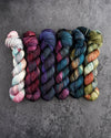 Destination Yarn fingering weight yarn All the World is a Stage - FULL SKEIN SET