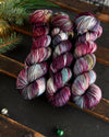 Destination Yarn fingering weight yarn Almost Christmas 4 skein set