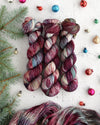 Destination Yarn fingering weight yarn Almost Christmas Pair