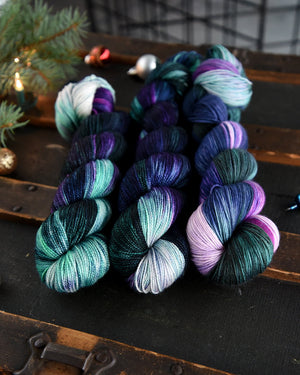 Destination Yarn fingering weight yarn Arctic Sky
