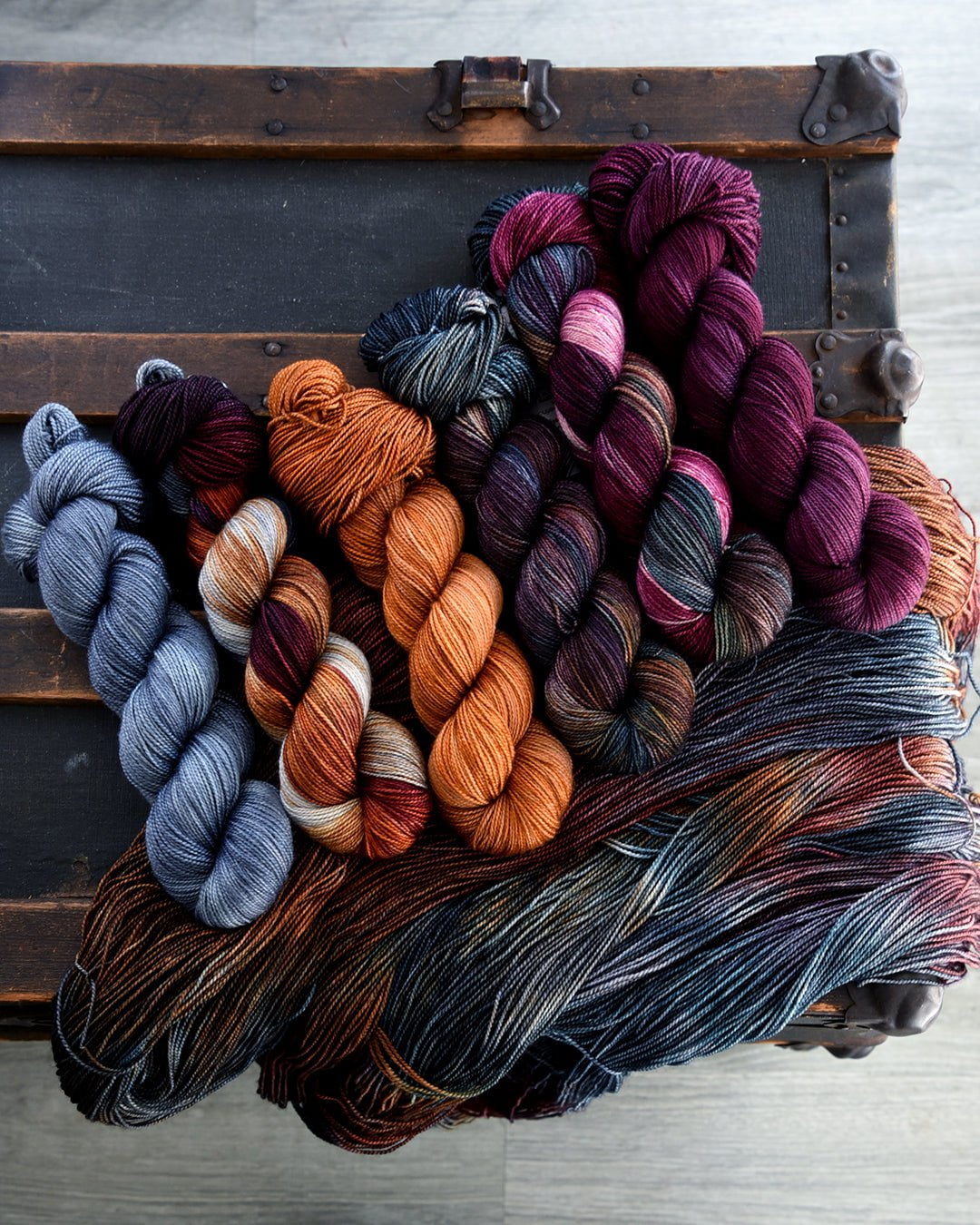 Destination Yarn fingering weight yarn Cakepalooza 2023 FULL SKEIN SET