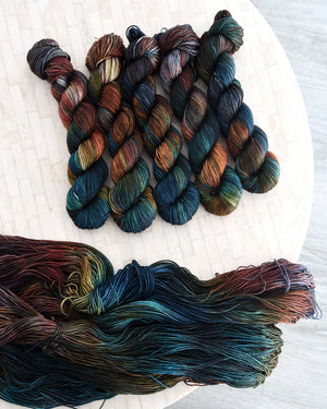 Destination Yarn fingering weight yarn Chisholm Trail