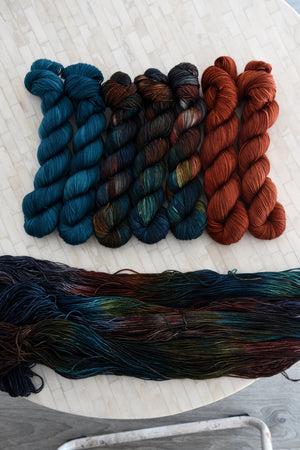 Destination Yarn fingering weight yarn Chisholm Trail