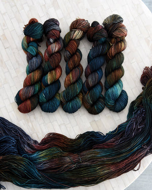 Destination Yarn fingering weight yarn Chisholm Trail