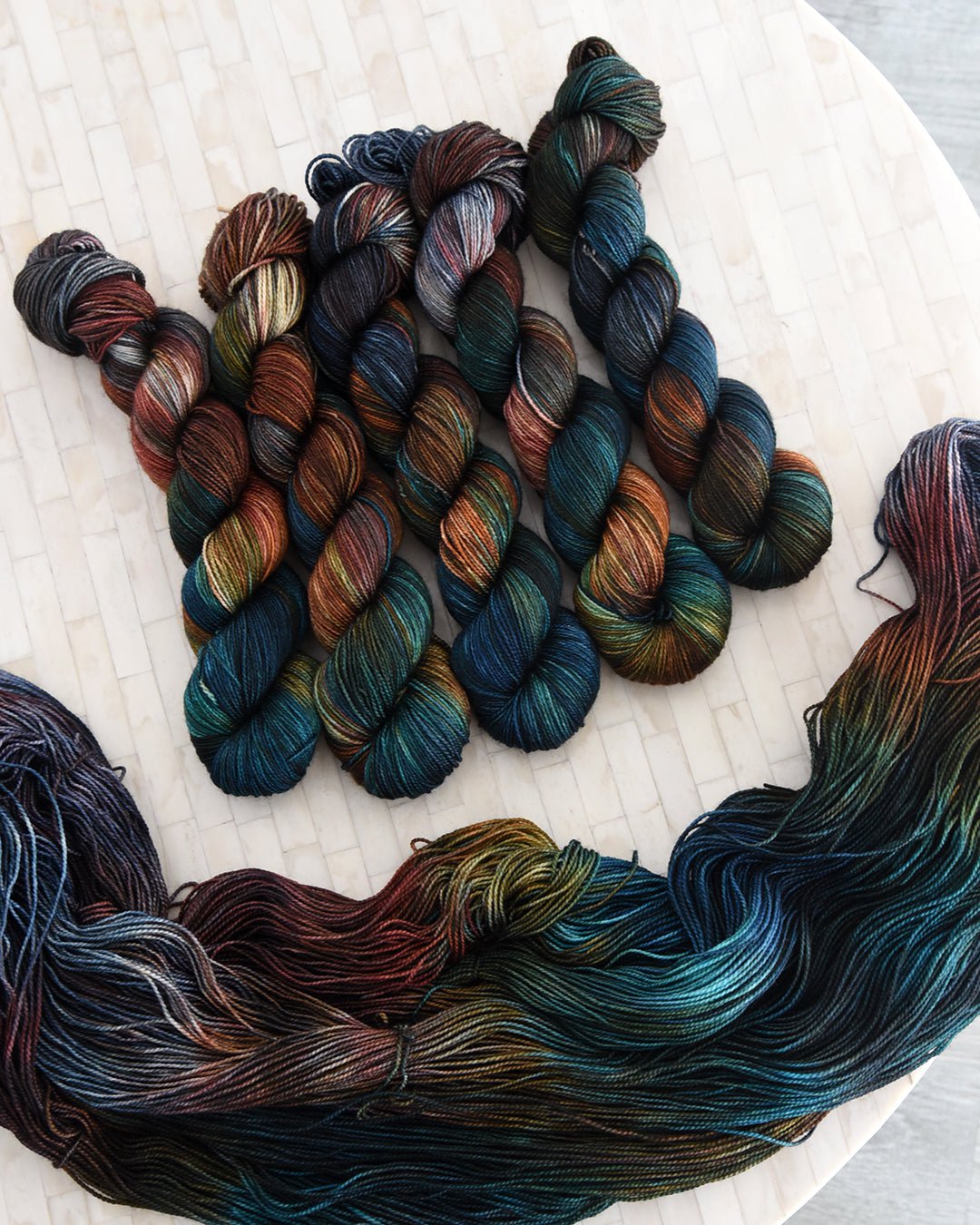 Destination Yarn fingering weight yarn Chisholm Trail