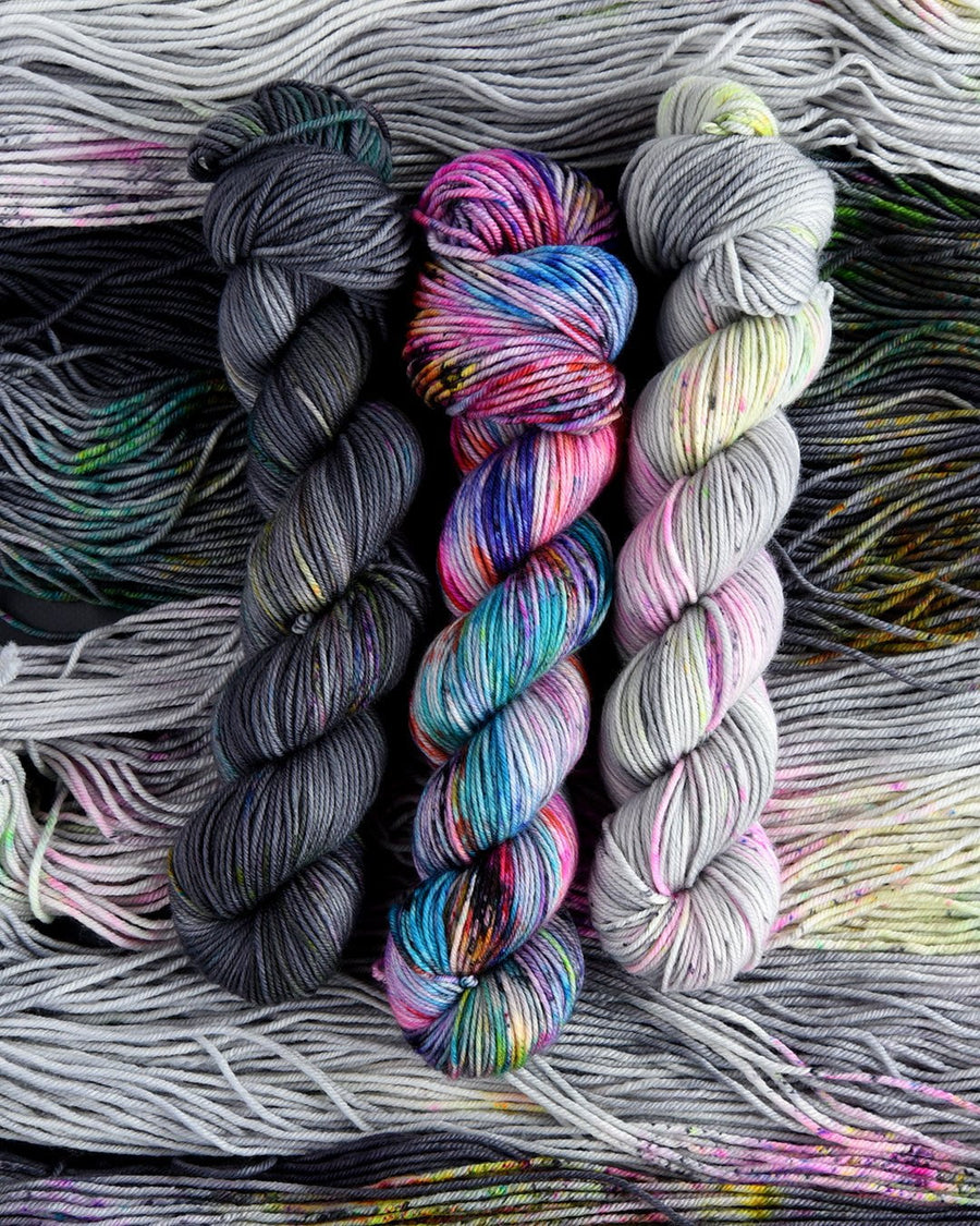 Destination Yarn fingering weight yarn Color Run - dyed to order
