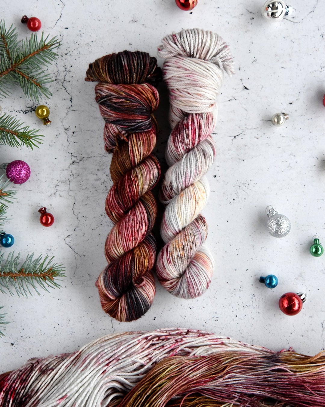 Destination Yarn fingering weight yarn Cozy Vibe Pair