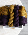 Destination Yarn fingering weight yarn Dark Prism - Full Skein Set