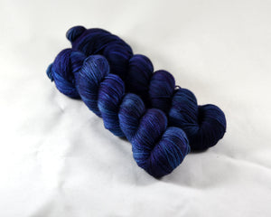 Destination Yarn fingering weight yarn Deep Space - Dyed to Order