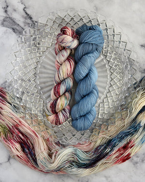 Destination Yarn fingering weight yarn Denim - All Weights