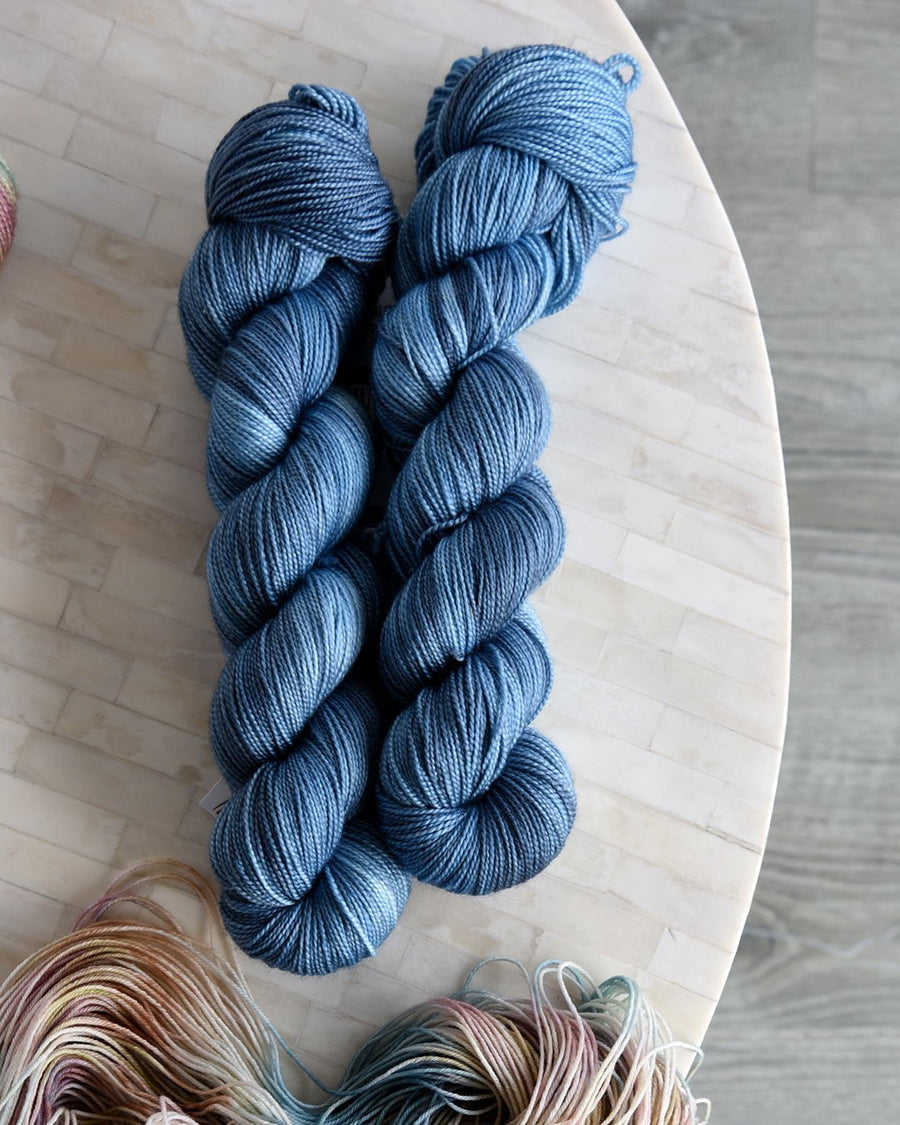 Destination Yarn fingering weight yarn Denim - All Weights