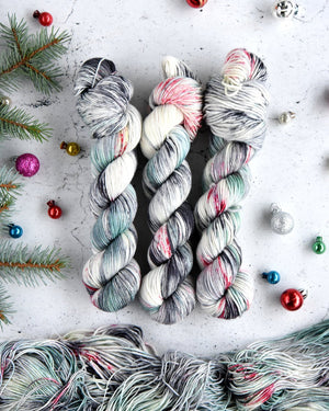 Destination Yarn fingering weight yarn Farmhouse Christmas