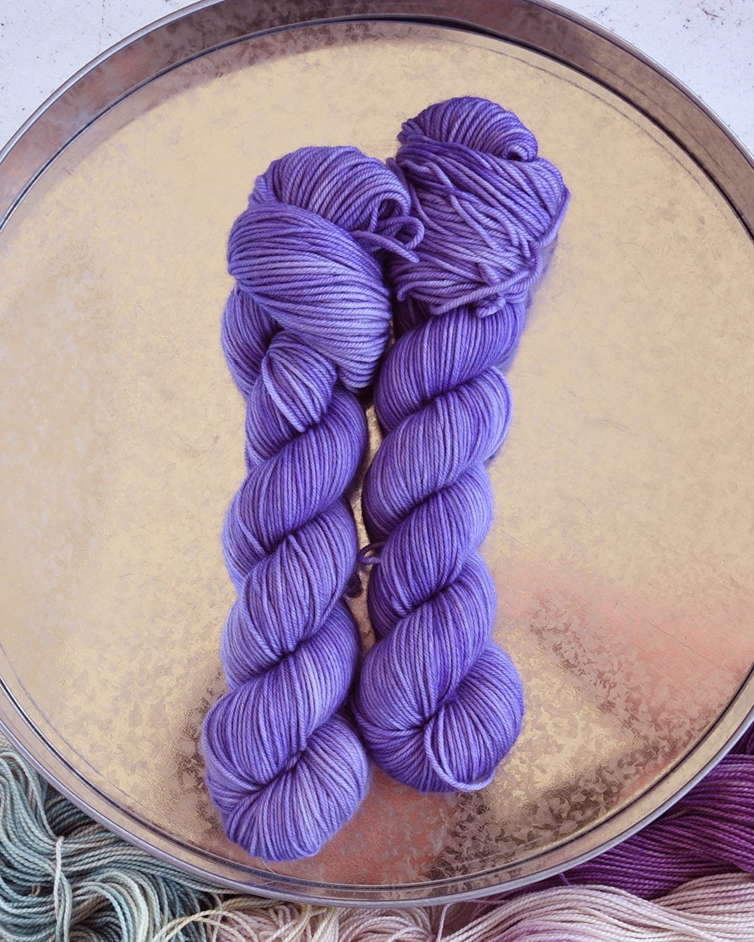 Destination Yarn fingering weight yarn First Class MCN Wisteria