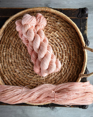 Destination Yarn fingering weight yarn First Light