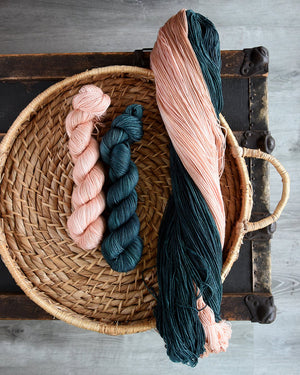 Destination Yarn fingering weight yarn First Light