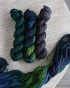 Destination Yarn fingering weight yarn Friday Night Lights Trio