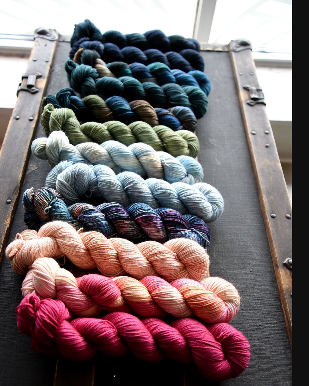 Destination Yarn fingering weight yarn Great Lakes Collection Full Skein Set