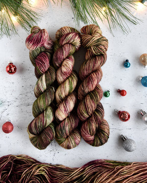 Destination Yarn fingering weight yarn Griswold Family Christmas