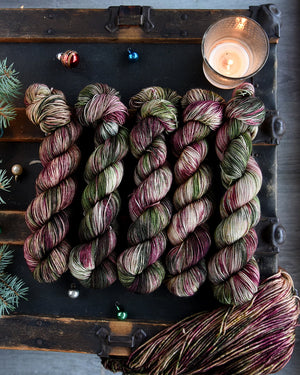 Destination Yarn fingering weight yarn Griswold Family Christmas