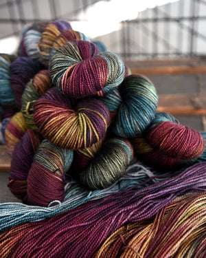 Destination Yarn fingering weight yarn Haunted Hudson Valley