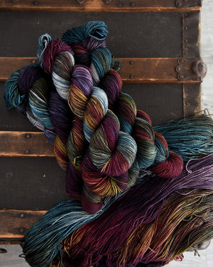 Destination Yarn fingering weight yarn Haunted Hudson Valley