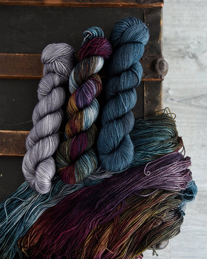 Destination Yarn fingering weight yarn Haunted Hudson Valley