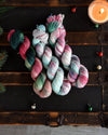 Destination Yarn fingering weight yarn Hawaiian Christmas