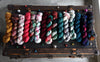 Destination Yarn fingering weight yarn Holiday Eras 2023 Full Skein Set