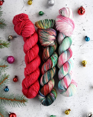 Destination Yarn fingering weight yarn Holiday Eras Collection - Mod