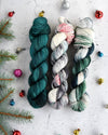 Destination Yarn fingering weight yarn Holiday Eras Collection - Natural