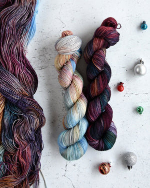 Destination Yarn fingering weight yarn Holidays at the Magic Kingdom