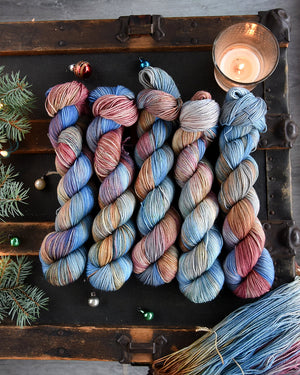 Destination Yarn fingering weight yarn Holidays at the Magic Kingdom