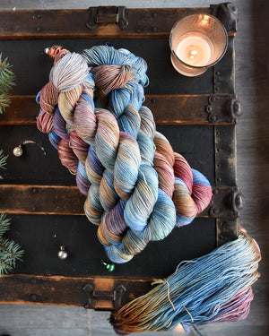 Destination Yarn fingering weight yarn Holidays at the Magic Kingdom